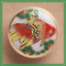 セール/碌山/【薩摩ボタン】金魚・20mm単品