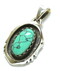 セール/碌山/ターコイズのネイティブデザイン・ペンダント