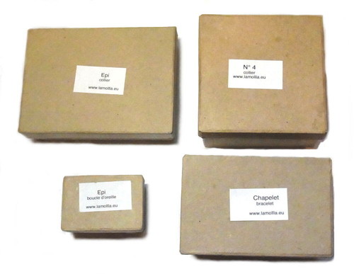 la molllaステンレスコイルの8連ブレスレット(フランス[la-chape2]